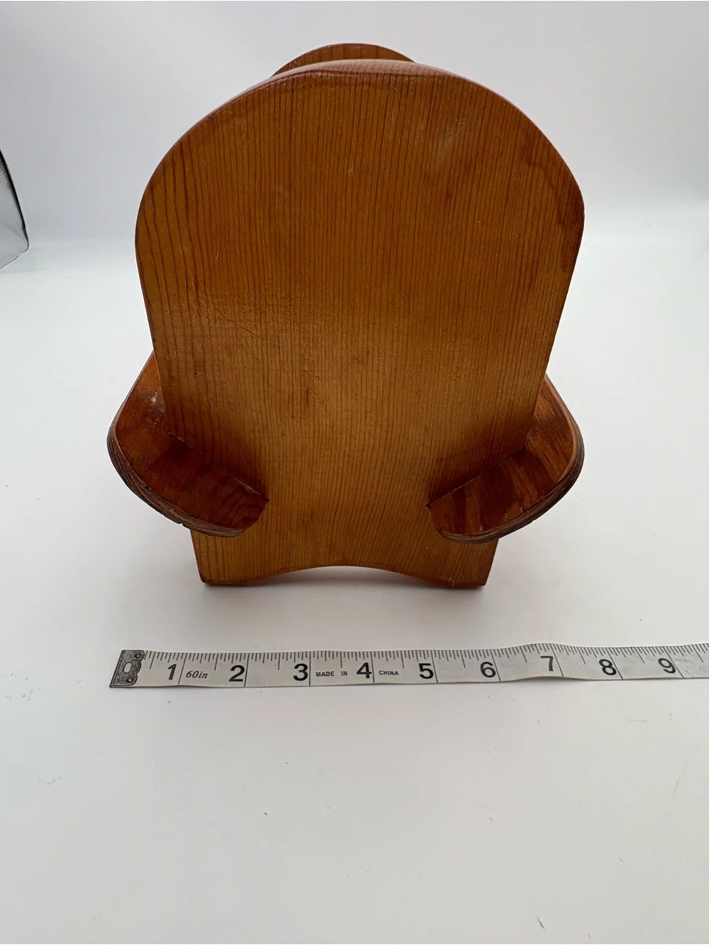 Vintage Wood Cookbook Counter Rack